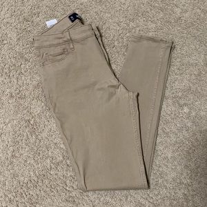 Womens Jeans Hollister Khaki Skinny Jeans Hollister Khaki Jeans